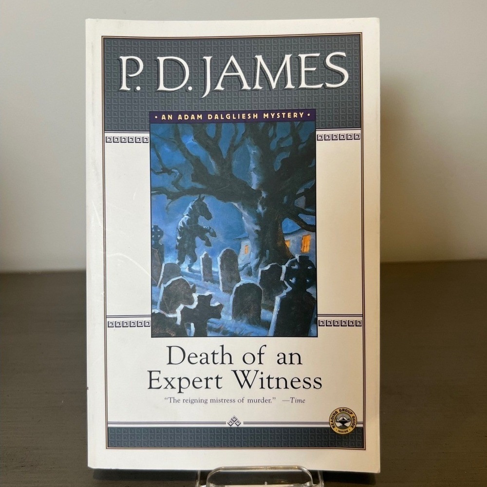 Death of an Expert Witness by P.D. James - Book 6 Adam Dalgliesh Mystery Series‎